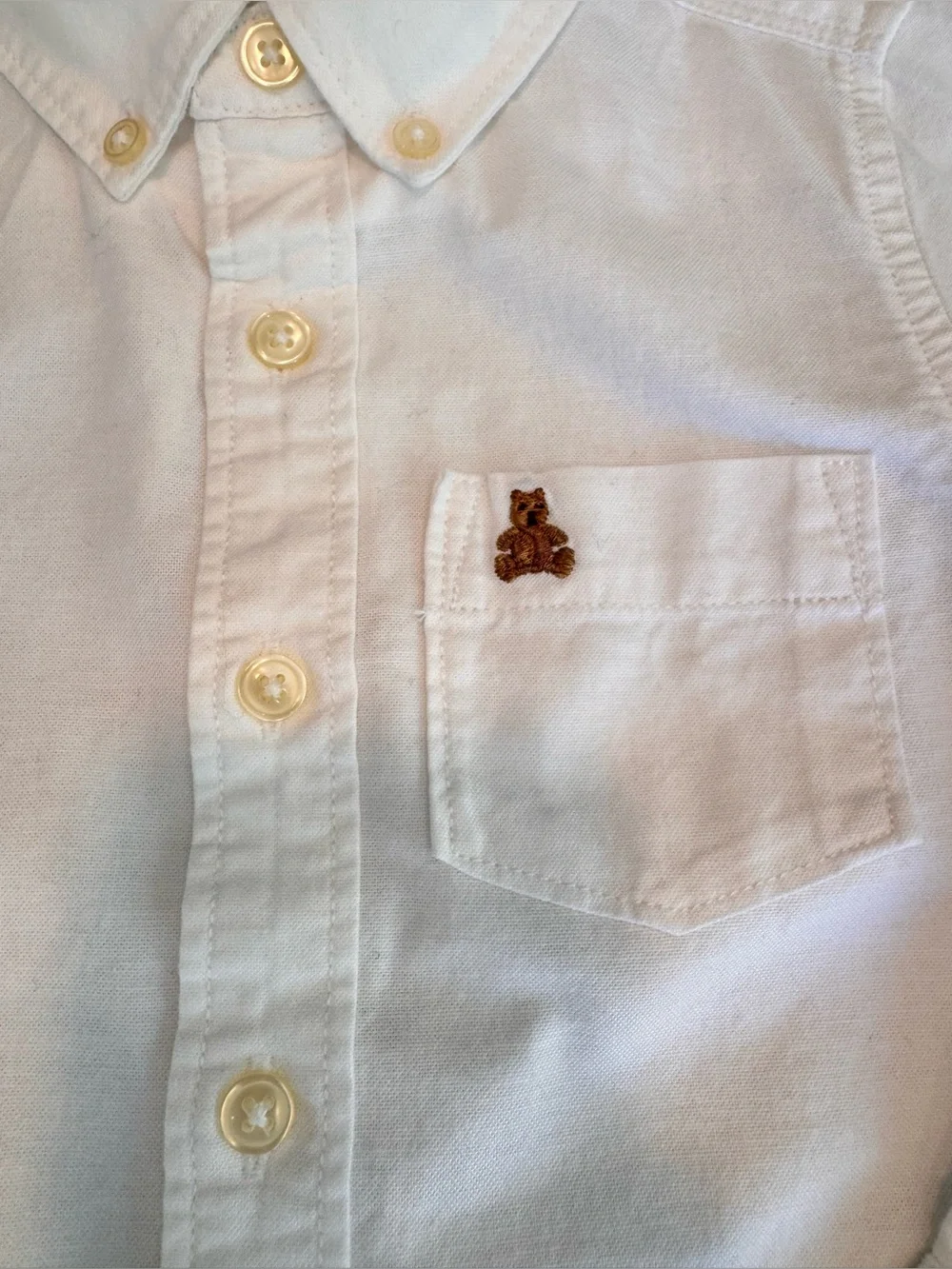 Gap White Oxford Toddler Shirt Size 4Y 🤍